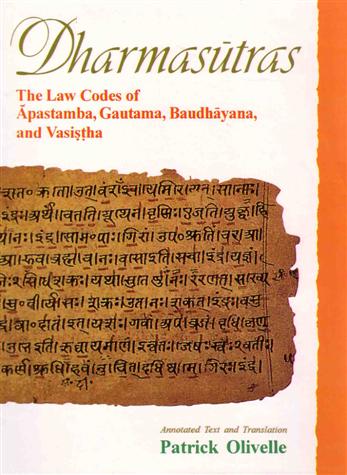 Dharmasutra Parallels — boekomslag
