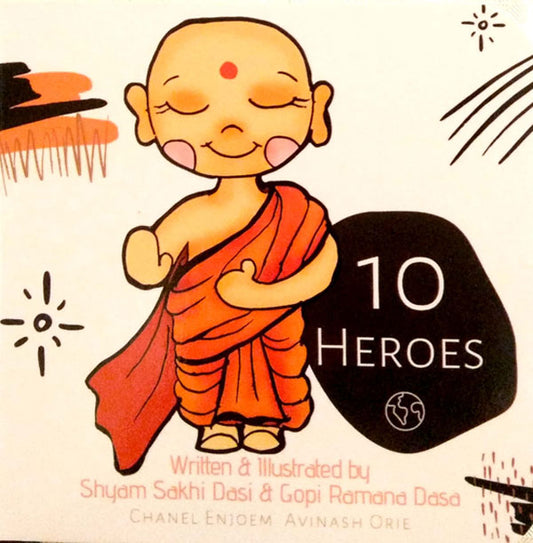 10 Heroes Children book — boekomslag