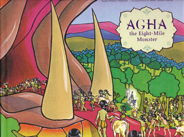 Agha the Eight-Mile Monster — boekomslag