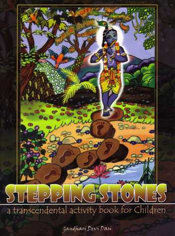 Stepping Stones to Krishna — boekomslag