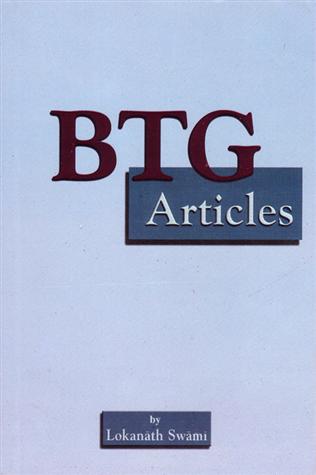 BTG Articles — boekomslag